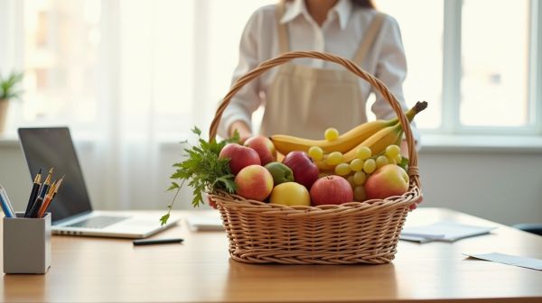 Améliorez le bien-être au travail avec une livraison de corbeilles de fruits